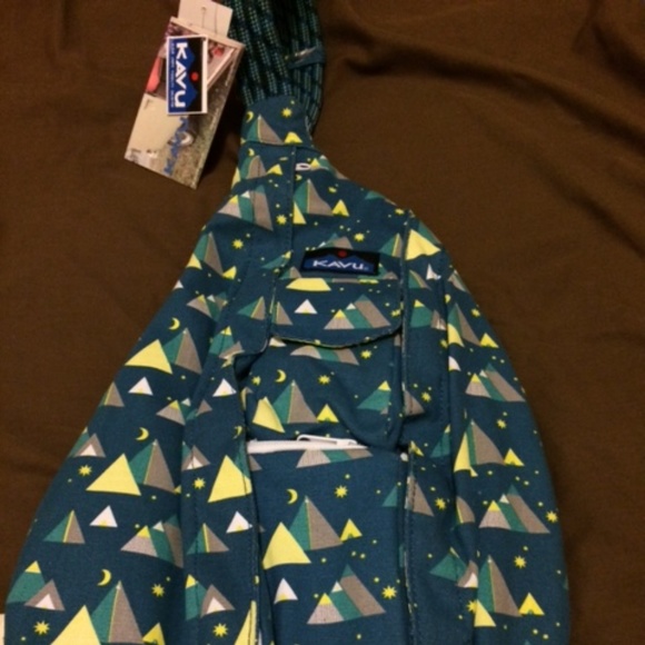 Kavu Handbags - NWT KAVU Rope Sling Bag (Night Range)